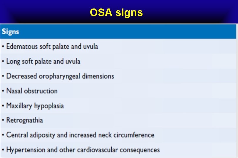 OSA signs 