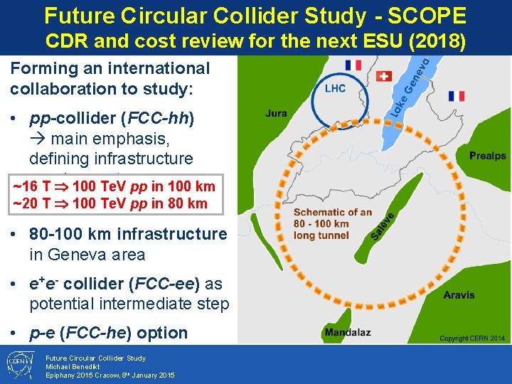 Future Circular Collider Study - SCOPE CDR and cost review for the next ESU