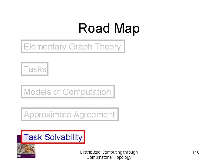 Road Map Elementary Graph Theory Tasks Models of Computation Approximate Agreement Task Solvability Distributed