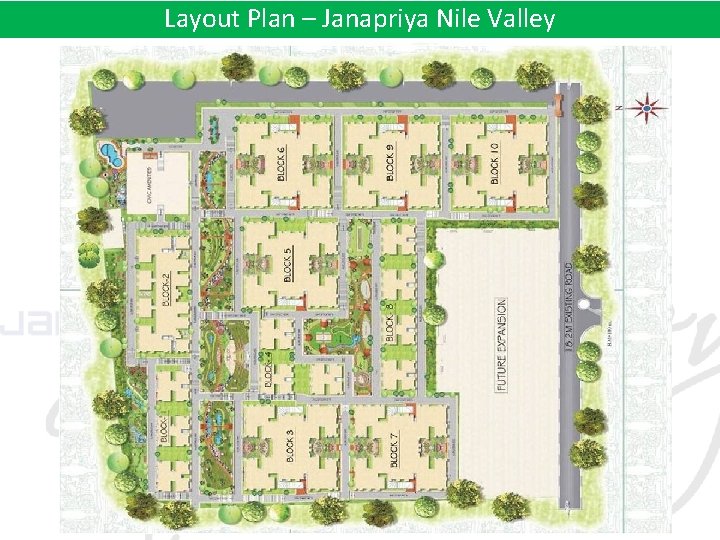 Layout Plan – Janapriya Nile Valley 