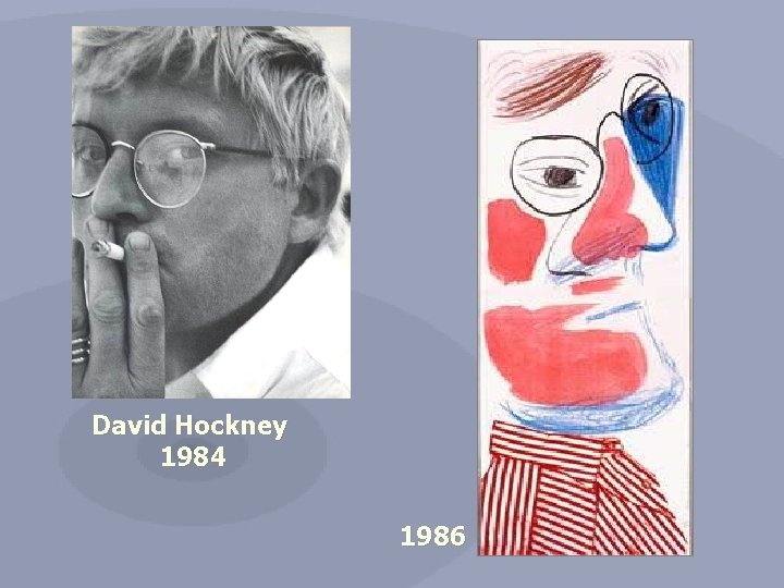 David Hockney 1984 1986 