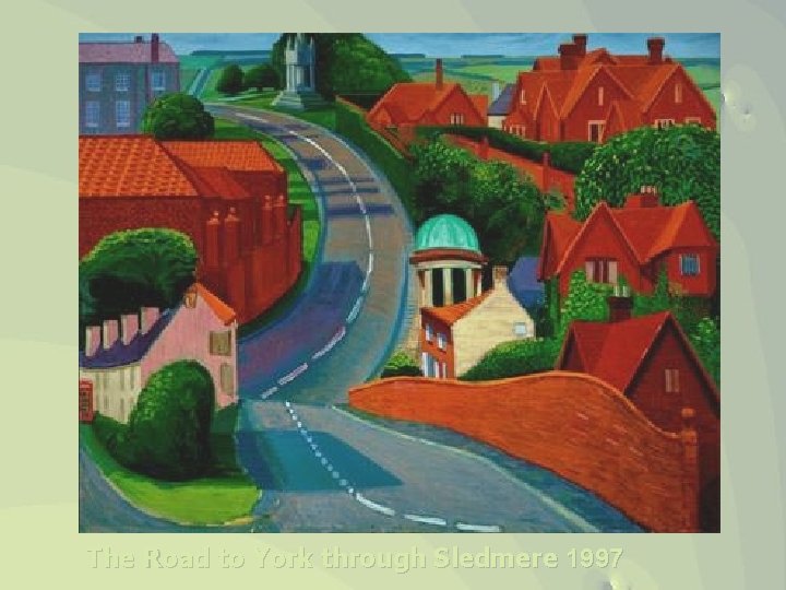 The Road to York through Sledmere 1997 