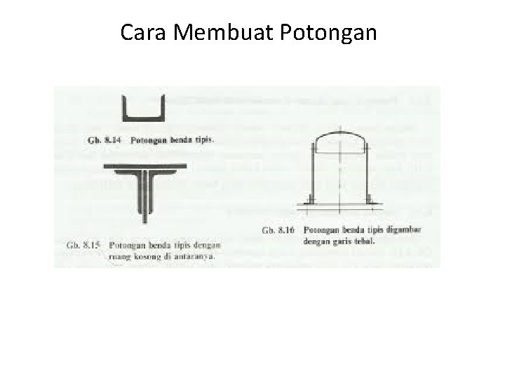 Cara Membuat Potongan 