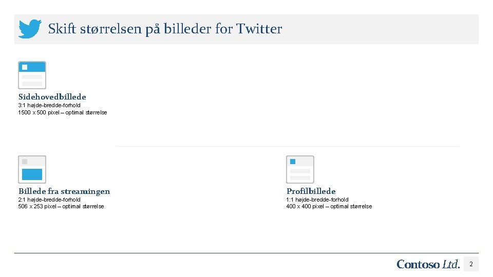 Skift størrelsen på billeder for Twitter Sidehovedbillede 3: 1 højde-bredde-forhold 1500 x 500 pixel