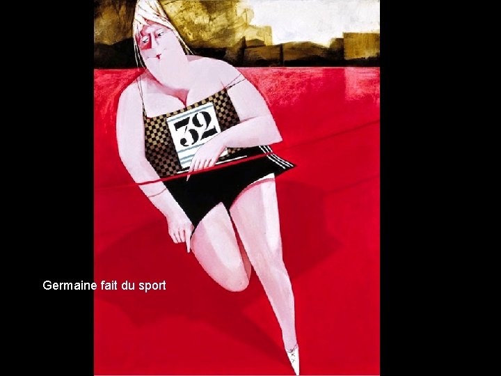 Germaine fait du sport 