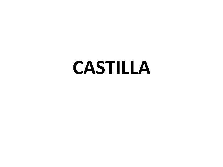 CASTILLA 