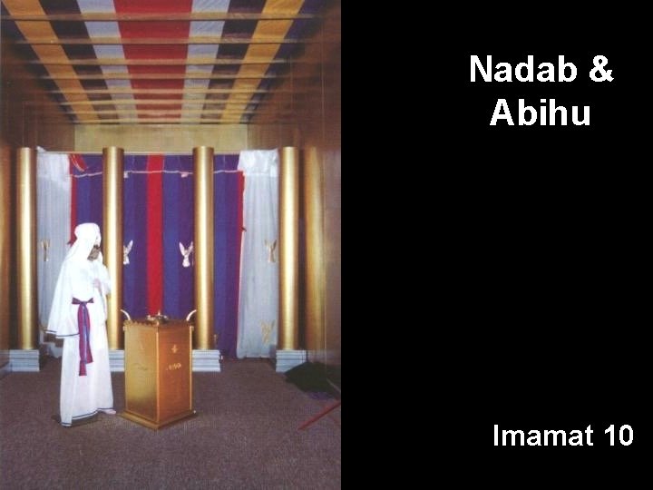 Nadab & Abihu Imamat 10 