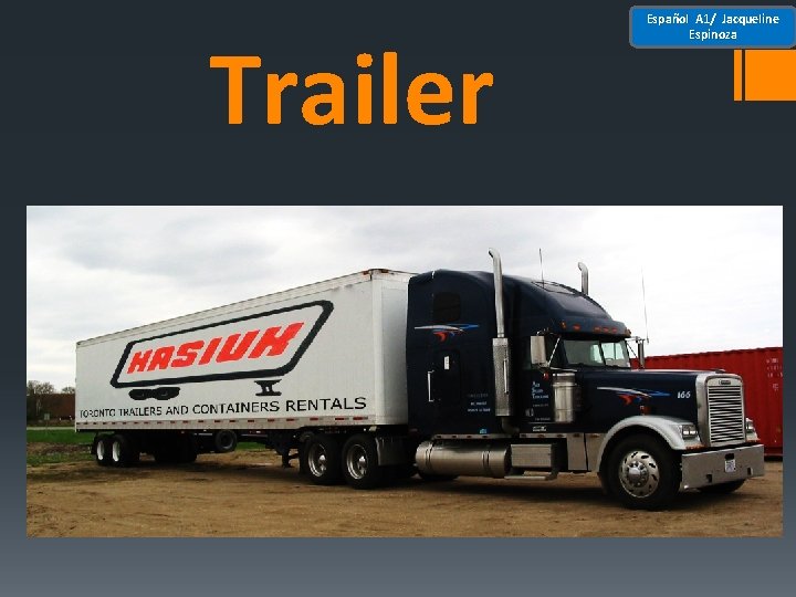 Trailer Español A 1/ Jacqueline Espinoza 