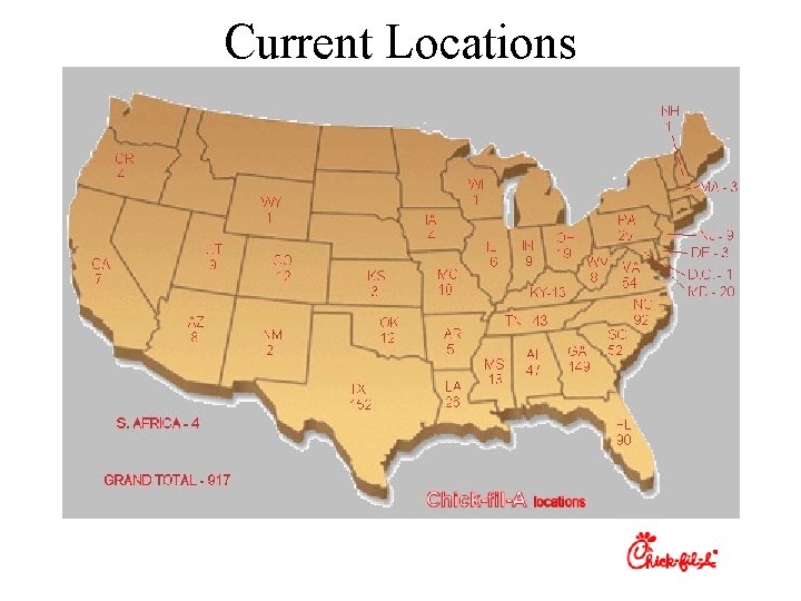 Current Locations 