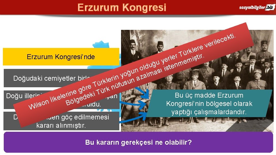 Erzurum Kongresi Trabzon Muhafaza-i ti. k e c Hukuk Cemiyeti e l i r