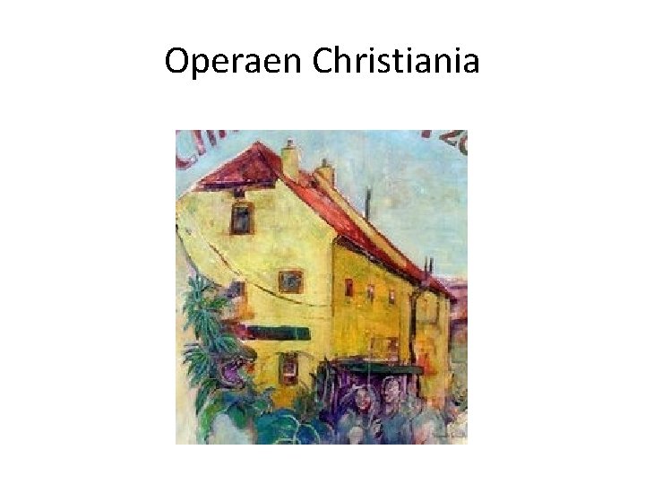 Operaen Christiania 