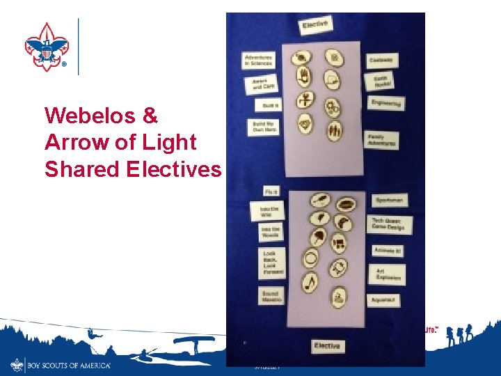 Webelos & Arrow of Light Shared Electives 3/10/2021 