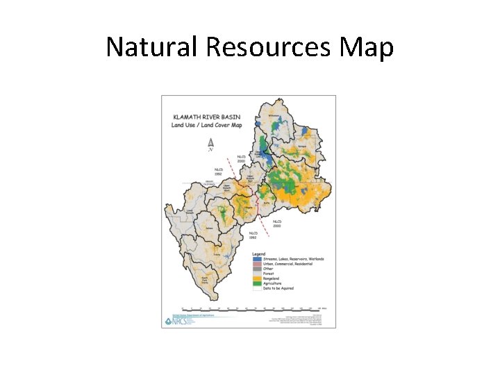 Natural Resources Map 