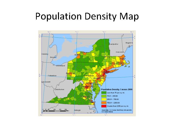 Population Density Map 
