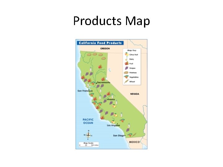 Products Map 
