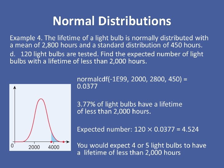 Normal Distributions • 