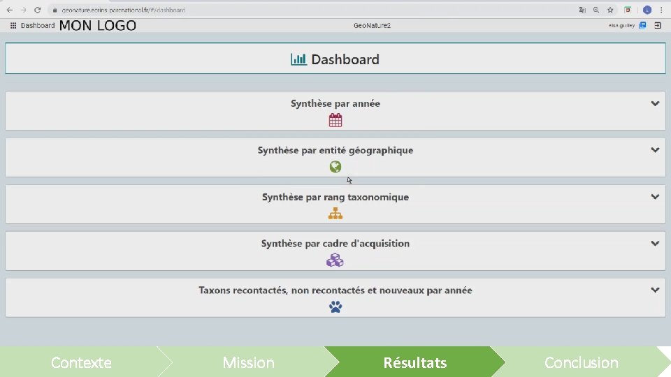 20 Démonstration du module Contexte Mission Résultats Conclusion 