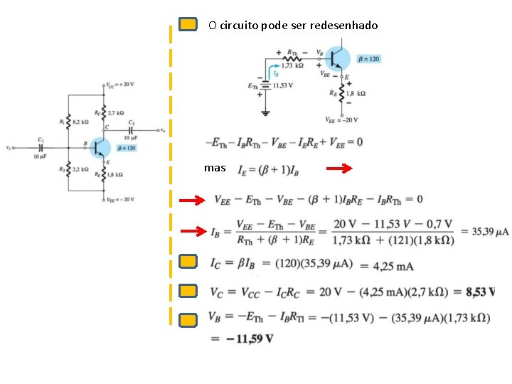 O circuito pode ser redesenhado mas 