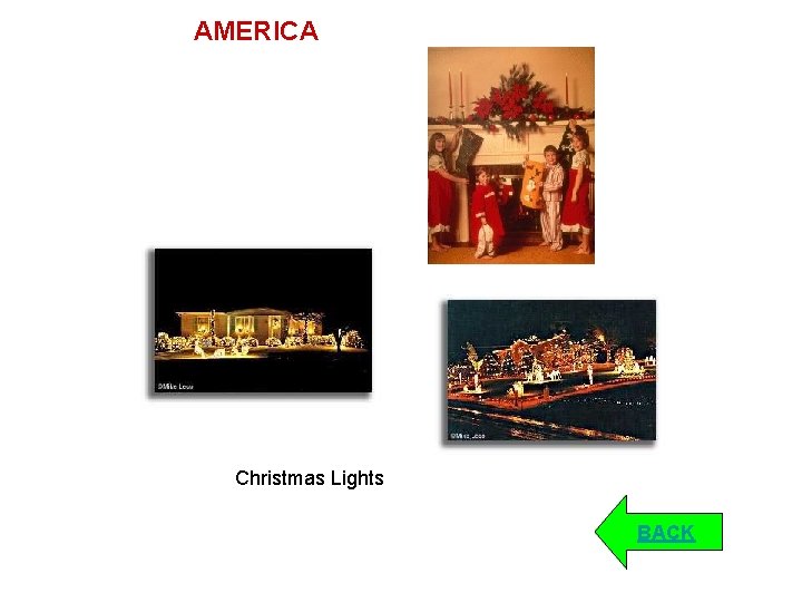 AMERICA Christmas Lights BACK 