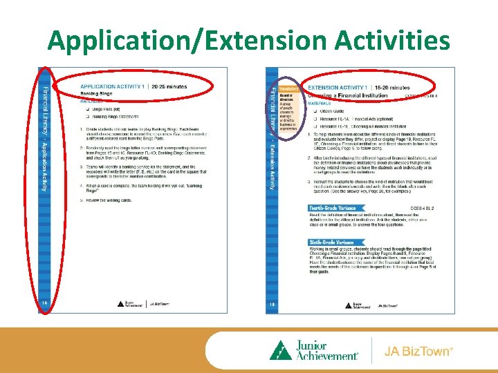 Application/Extension Activities 