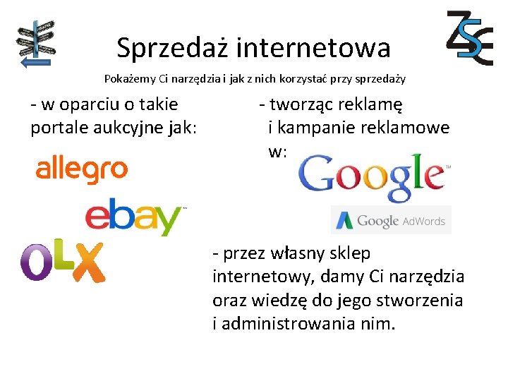 Sprzedaż internetowa Pokażemy Ci narzędzia i jak z nich korzystać przy sprzedaży - w