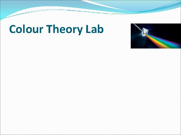 Colour Theory Lab 