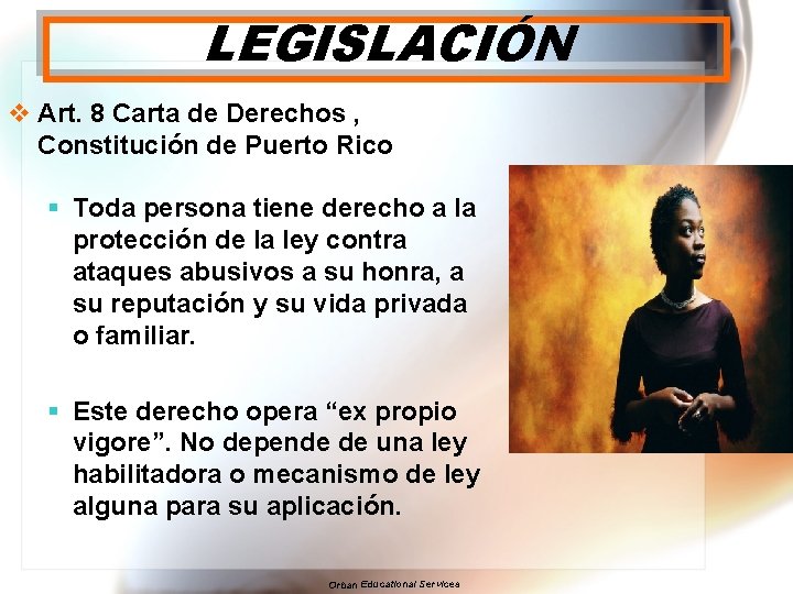 LEGISLACIÓN v Art. 8 Carta de Derechos , Constitución de Puerto Rico § Toda