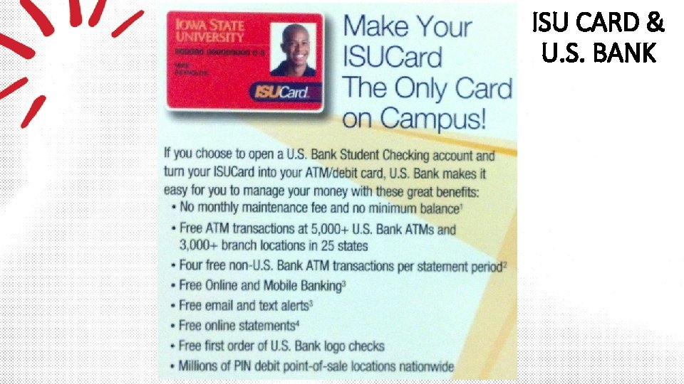 ISU CARD & U. S. BANK 