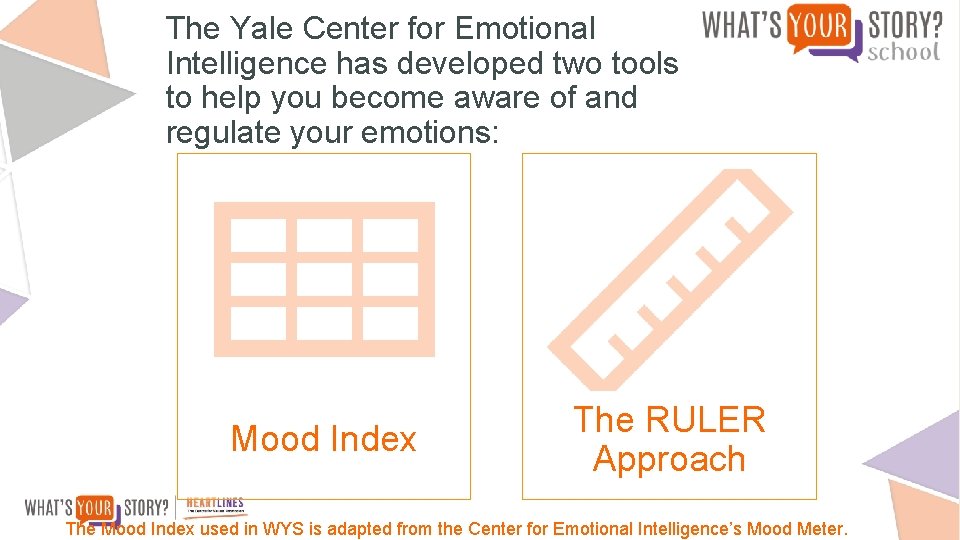 The Yale Center for Emotional Intelligence has developed two tools to help you become