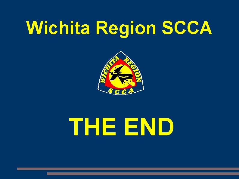 Wichita Region SCCA THE END 