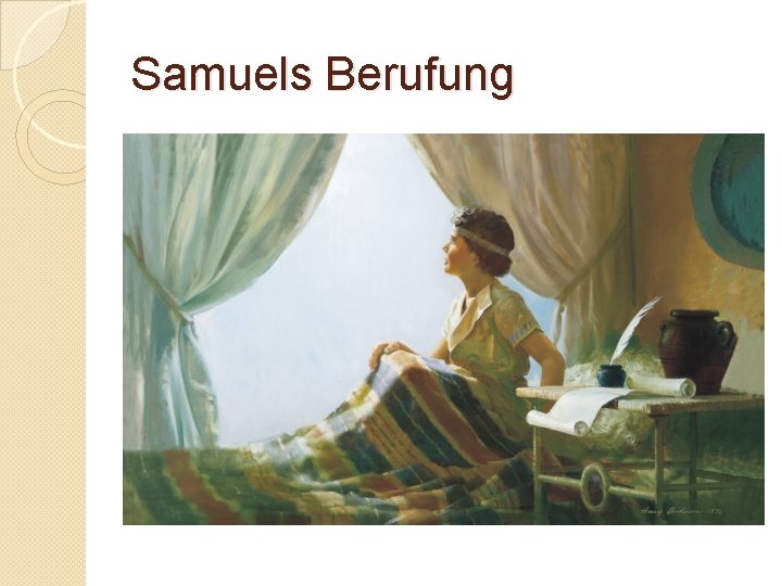 Samuels Berufung 