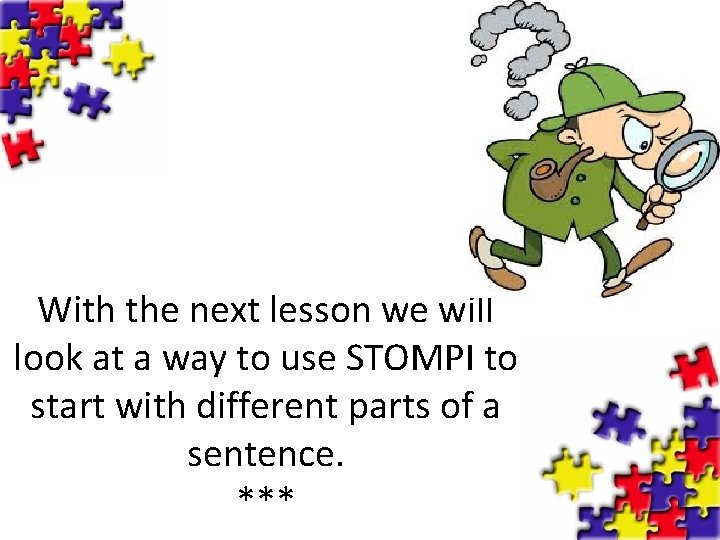 With the next lesson we will look at a way to use STOMPI to