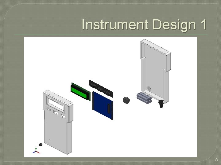 Instrument Design 1 8 
