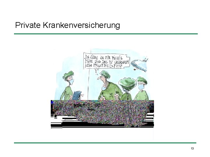 Private Krankenversicherung 13 