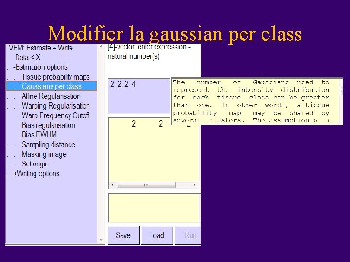 Modifier la gaussian per class 