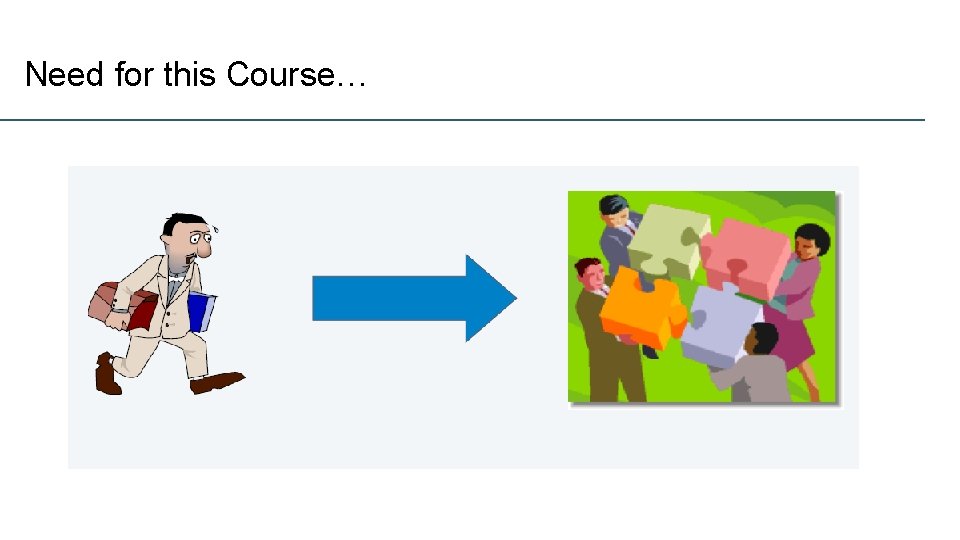 Need for this Course… 