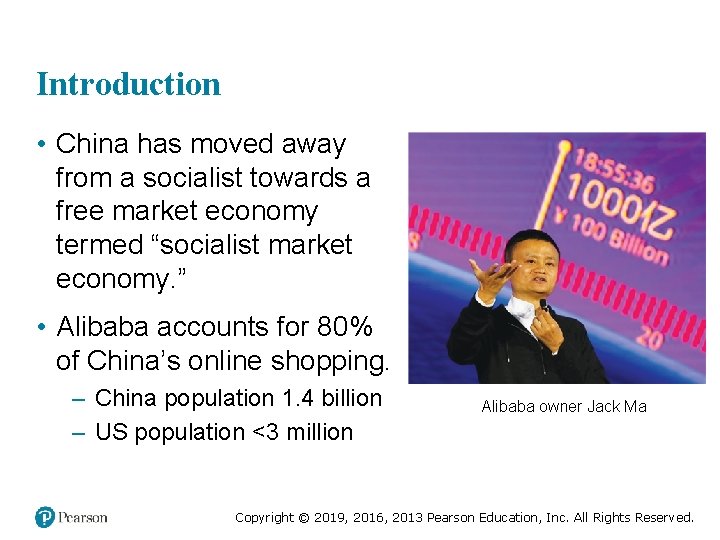 Introduction • China has moved away from a socialist towards a free market economy