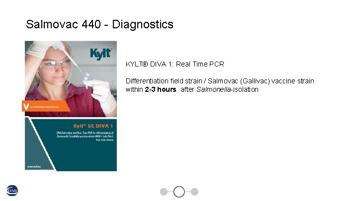 Salmovac 440 - Diagnostics KYLT® DIVA 1: Real Time PCR Differentiation field strain /