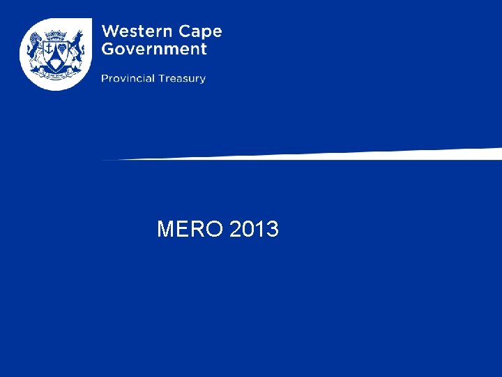 MERO 2013 