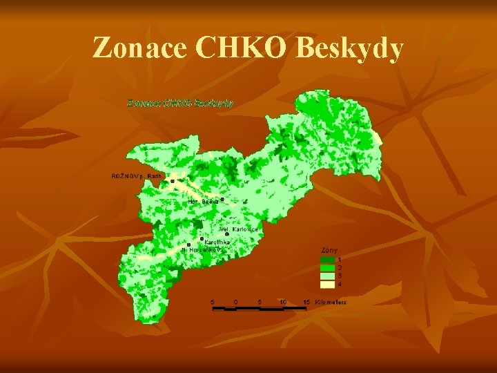 Zonace CHKO Beskydy 