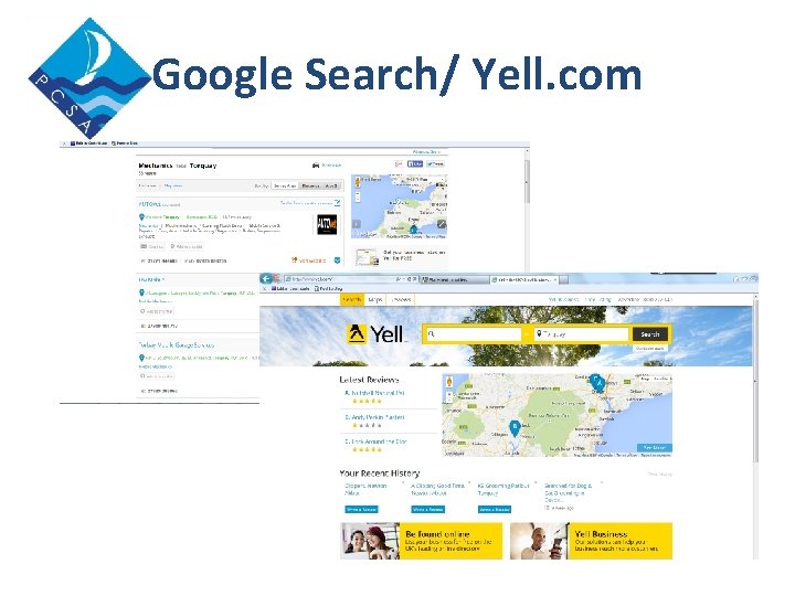 Google Search/ Yell. com 