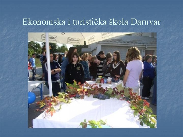 Ekonomska i turistička škola Daruvar 