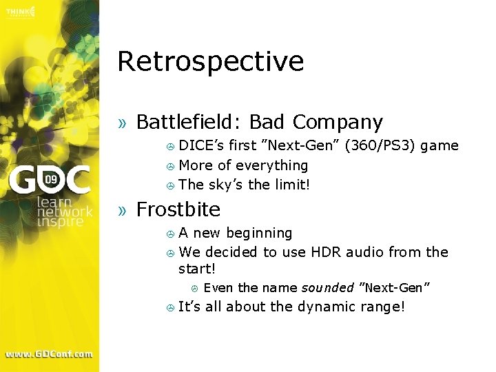Retrospective » Battlefield: Bad Company > DICE’s first ”Next-Gen” (360/PS 3) game > More