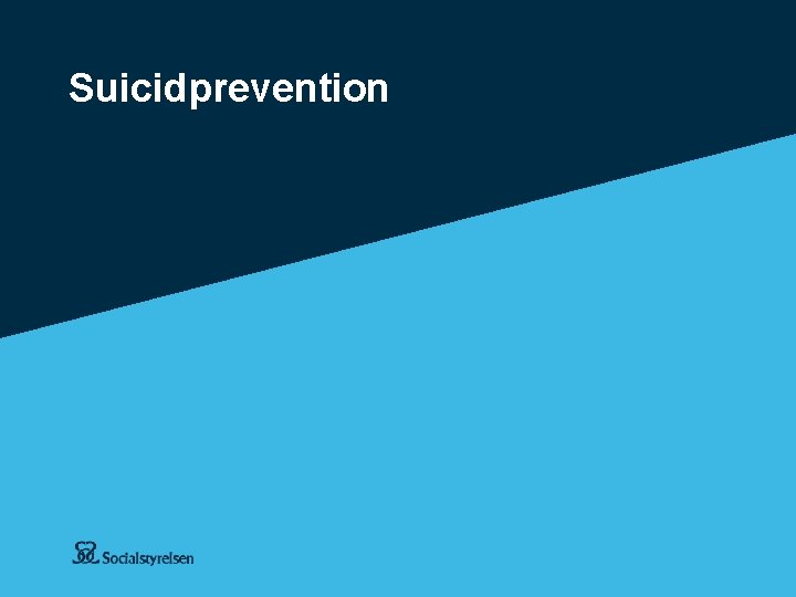 Suicidprevention 