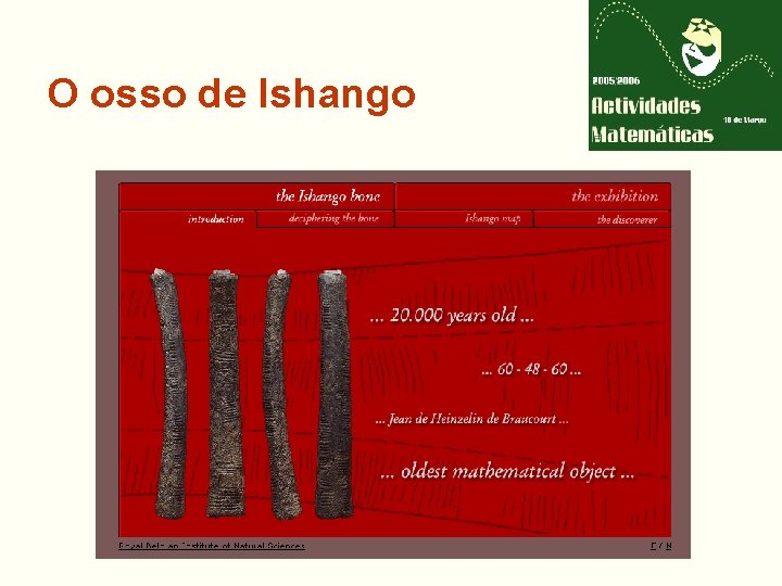 O osso de Ishango 