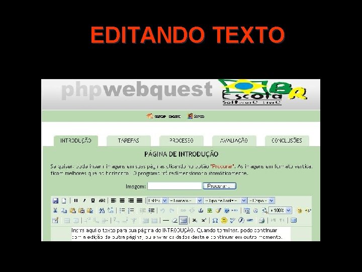 EDITANDO TEXTO 