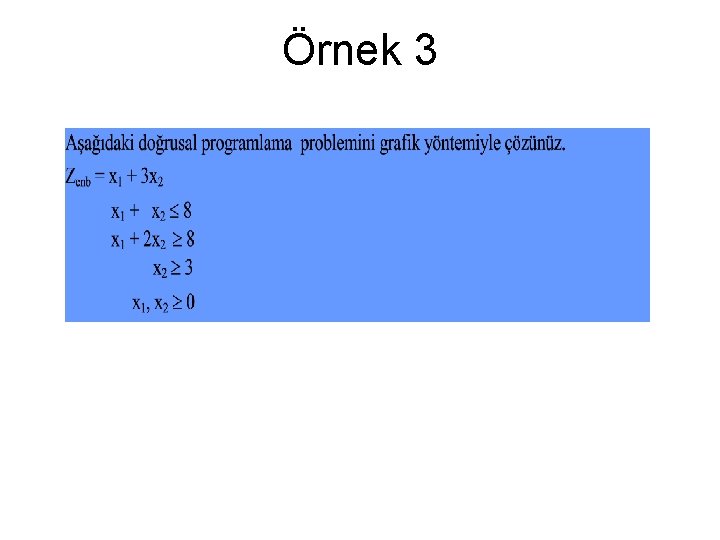 Örnek 3 