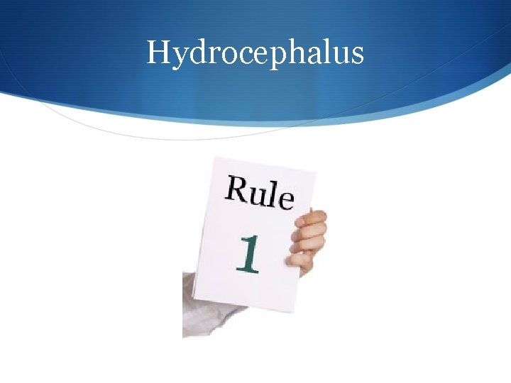 Hydrocephalus 