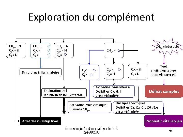 Exploration du complément CH 50 = N C 3 c = N C 4