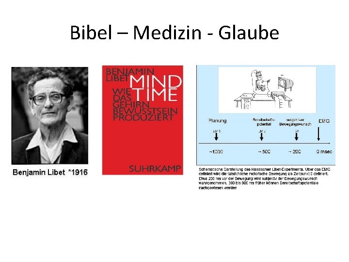 Bibel – Medizin - Glaube 